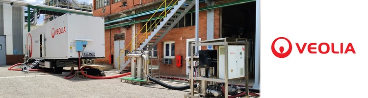 Veolia pone en marcha una planta móvil de ósmosis inversa en la planta de INOVYN, en Martorell