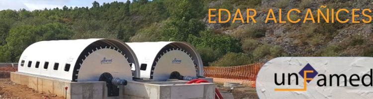 Unfamed instala dos biodiscos en la EDAR de Alcañices en Zamora