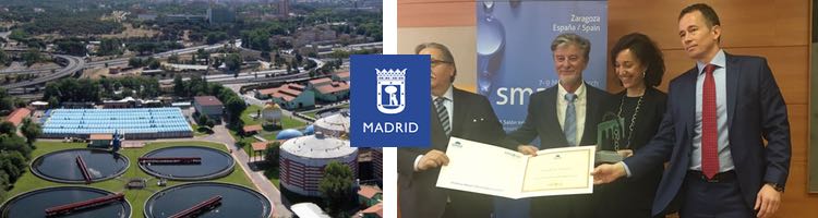 SMAGUA premia como mejor obra hidráulica en abastecimiento y saneamiento a las mejoras en la EDAR de Viveros de Madrid