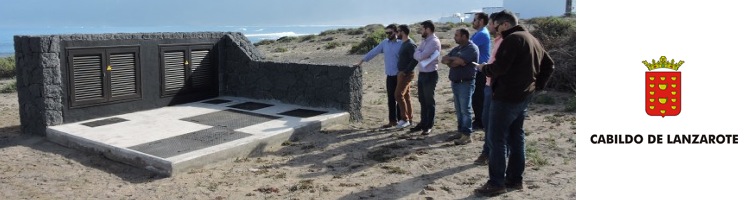 El Consorcio del Agua de Lanzarote recepciona la nueva EBAR de 'El perejil' en Caleta de Famara