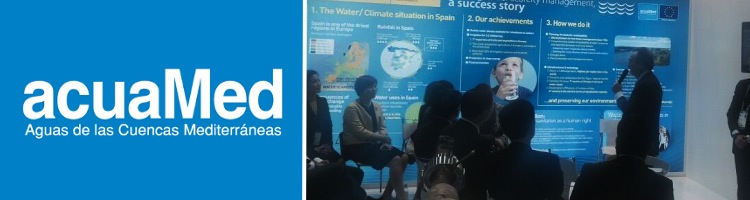 Acuamed presenta sus avances pioneros en materia de desalación y reutilización en el VII Foro Mundial del Agua
