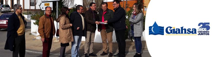 Giahsa acomete las obras de renovación del abastecimiento de Puebla de Guzmán en Huelva