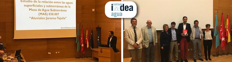 David Mostaza del IMDEA Agua defiende su tesis doctoral sobre la relación entre aguas superficiales y subterráneas