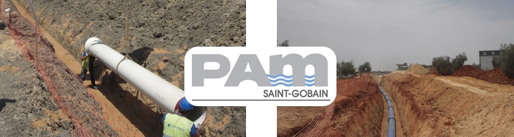 Saint-Gobain PAM suministra más de 18 km de tuberías para las obras del abastecimiento del Plan Écija en Sevilla