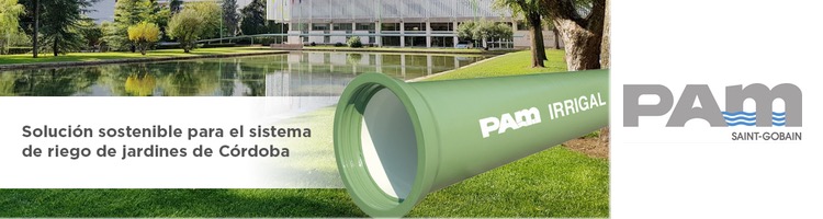 Irrigal de Saint-Gobain PAM como solución sostenible para el sistema de riego de jardines de Córdoba