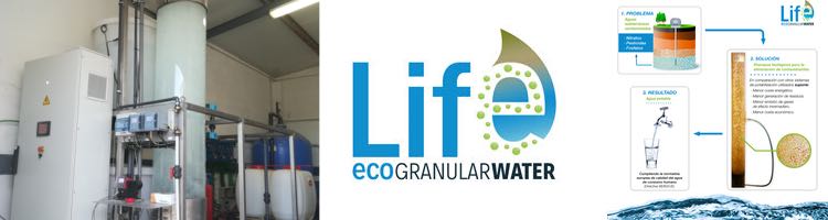 La Diputación de Granada organiza la presentación del LIFE ECOGRANULARWATER sobre eliminación de nitratos y pesticidas en agua de consumo