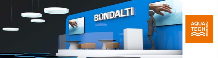 Bondalti Water presenta soluciones de sostenibilidad en Aquatech Amsterdam 2023