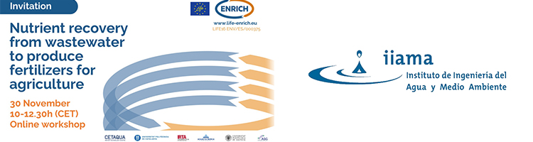 El proyecto LIFE ENRICH sobre economía circular en la EDAR, presenta sus resultados finales tras más de 4 años de trabajo