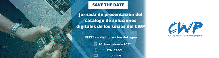 Jornada de "Presentación del Catálogo de Soluciones Digitales en el marco del PERTE de Digitalización del sector del agua"