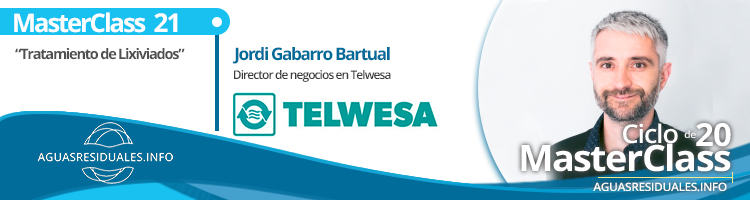 TELWESA patrocina y presenta sus soluciones en la MasterClass 21 sobre "Tratamiento de Lixiviados"