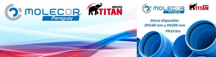 Molecor-Titán amplía su gama y lanza al mercado los caños TOM® de PVC Orientado DN160 y DN200 mm