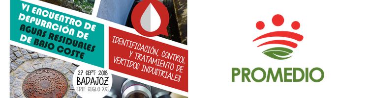 PROMEDIO organiza en septiembre su "VI Encuentro de Depuración de Aguas Residuales" en Badajoz