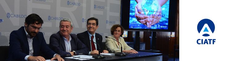 Tenerife formará a profesionales para el desarrollo de trabajos de dirección y gestión en organismos públicos del agua