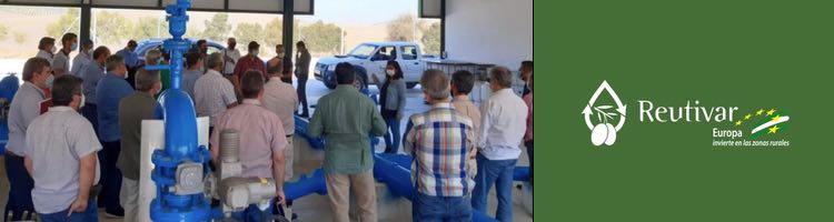 Visita técnica a las instalaciones del proyecto de I+D REUTIVAR en la Comunidad de regantes del Tintín en Córdoba