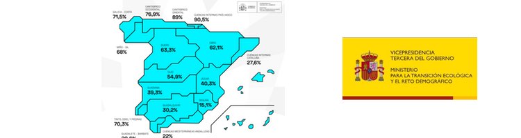 La reserva hídrica española se encuentra al 48,5% de su capacidad