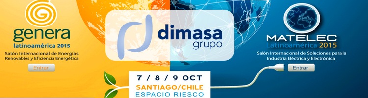 DIMASA Grupo dará una conferencia sobre desalación y tratamiento de lixiviados en la Feria GENERA 2015 de Chile