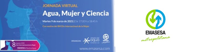 Emasesa organiza la Jornada Agua, Mujer y Ciencia el 9 de marzo con motivo del Día Internacional de la Mujer