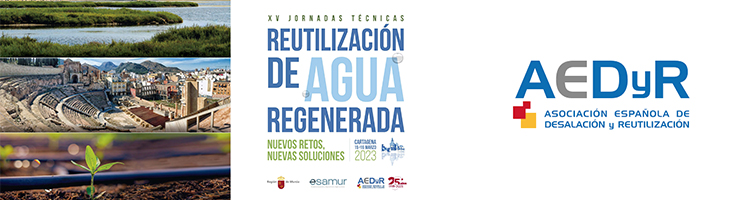 El miércoles se inauguran las "XV Jornadas técnicas de ESAMUR sobre reutilización de agua regenerada" en Cartagena