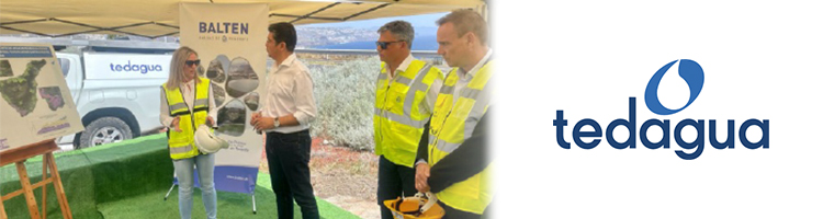 Las obras de reparación de la mayor conducción de agua regenerada para regadío de Tenerife reciben la visita del Presidente del Cabildo