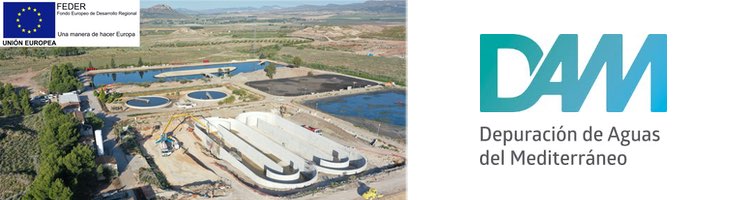 Los trabajos de reforma de la EDAR de Villena en Alicante, progresan satisfactoriamente