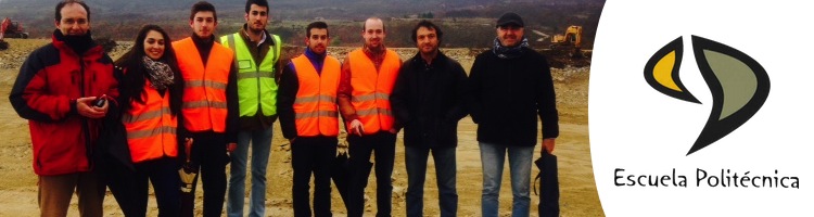 Estudiantes de la Politécnica de Cáceres visitan obras hidráulicas dentro de un programa de actividades formativas de la Consejería de Fomento
