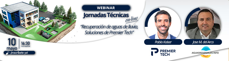 Inscríbete en la Webinar sobre "Recuperación de aguas de lluvia"  con las soluciones de Premier Tech