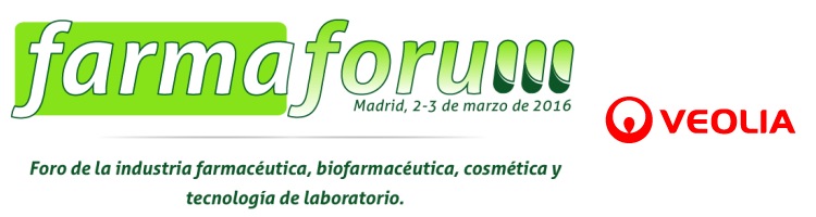 Veolia Water presente en FarmaForum con su tecnología para la industria farmacéutica, cosmética y afines