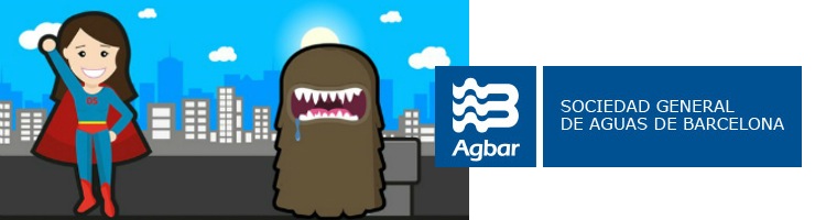 Agbar lanza la campaña "guerra" al #MonstruoCloacas en Twitter para combatir la problemática de las toallitas húmedas