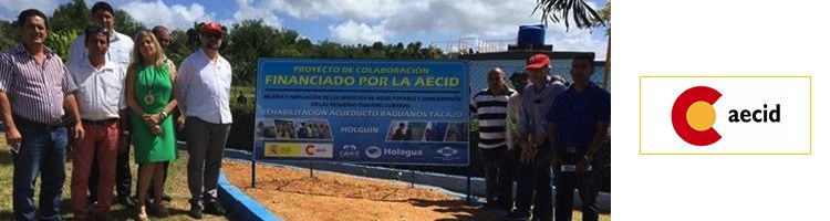 AECID finaliza el programa de mejora y ampliación de agua potable y saneamiento en 5 pequeñas ciudades cubanas