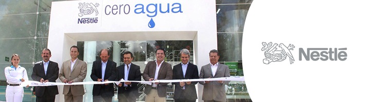 Nestlé inaugura la primera fábrica CERO AGUA en el mundo, para disminuir en 15 % su consumo anual de agua en México