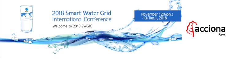 ACCIONA Agua participa en las "6ª Conferencia Internacional de Redes de Aguas Inteligentes" en Corea del Sur