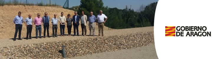 La nueva EDAR de humedales de Castelserás en Teruel permitirá reducir un 30% al año los costes de explotación
