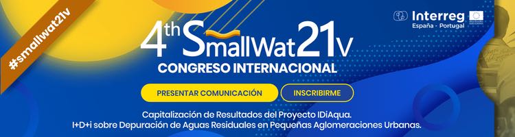 Ampliado el plazo límite para la presentación de comunicaciones del "Congreso Internacional SmallWat21v", hasta el 31 de marzo