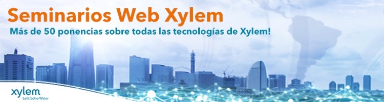 Xylem presenta su Webinar "Nueva legislación de desinfección en los tratamientos terciarios" martes 16 a las 11:00 h