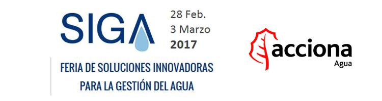 ACCIONA Agua presentará sus últimos desarrollos tecnológicos en la 1ª edición de la Feria SIGA, en Madrid