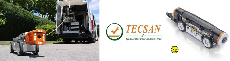 Sistemas de última generación en inspección de tuberías distribuidos por TECSAN