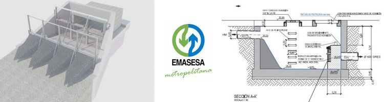 EMASESA instala un sistema de retención de toallitas húmedas en la red de saneamiento de Alcalá de Guadaíra