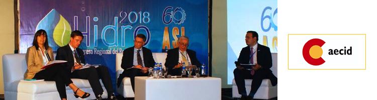 La AECID debate sobre el recurso hídrico en la "Conferencia Hidro 2018" en El Salvador