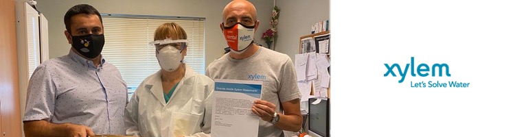 Xylem distribuye más de 100.000 protectores faciales a empleados de todo el mundo