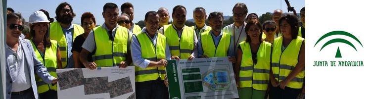 Continúan a buen ritmo las obras de la EDAR del Bajo Guadalhorce en Málaga con 7,5 M€ de inversión