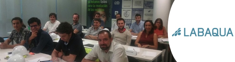 Los alumnos de la 6ª Edición del “Máster en Tecnología y Gestión de Agua” organizado por Aqualogy visitan Labaqua en Madrid