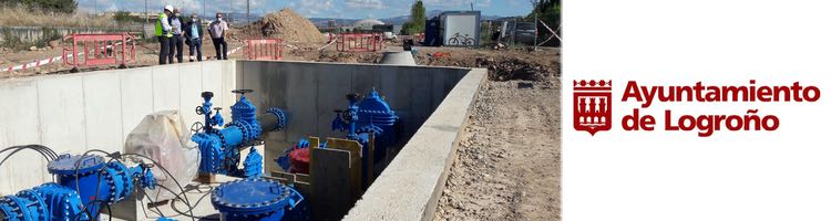 El Ayuntamiento de Logroño renueva las válvulas reguladoras para garantizar el abastecimiento de agua de la ciudad