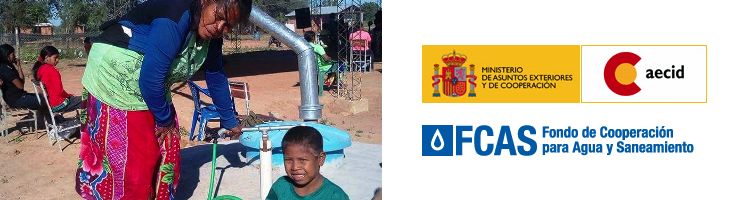 Cooperación española financia cosechadores de lluvia y letrinas a 29 comunidades indígenas de Paraguay