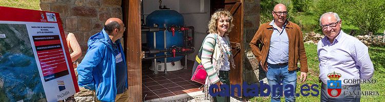 El Gobierno de Cantabria pone fin a los problemas de abastecimiento de agua en Cicera