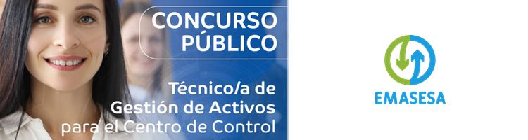 EMASESA convoca oferta pública de empleo para 2 plazas de personal técnico en "Gestión de Activos con destino al Centro de Control de Operaciones"