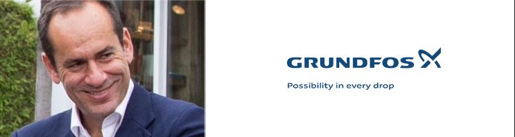 José Ramón Vilana, nuevo vicepresidente y director comercial en Europa para la división industrial de Grundfos