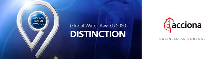 ACCIONA, galardonada en los premios Global Water Intelligence 2020