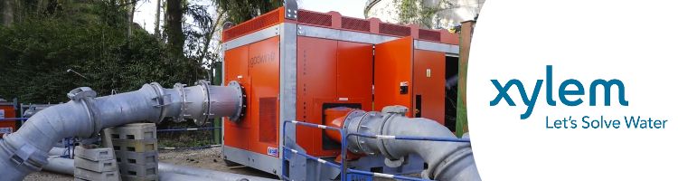 Xylem suministra una solución temporal para el desvío de las aguas residuales de una EDAR en obras en Francia