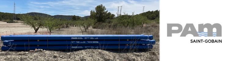 Saint-Gobain PAM presente en el proyecto de mejora del ramal de Calasparra en Murcia