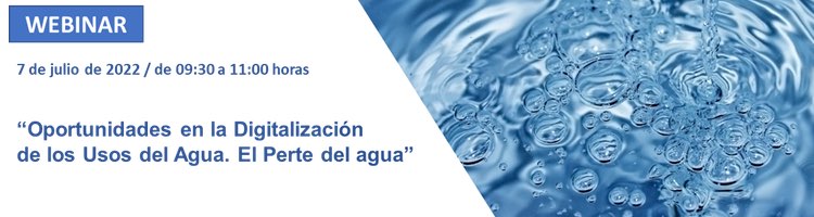 Ametic organiza un Webinar sobre "Oportunidades en la Digitalización de los Usos del Agua. El Perte del AGUA"